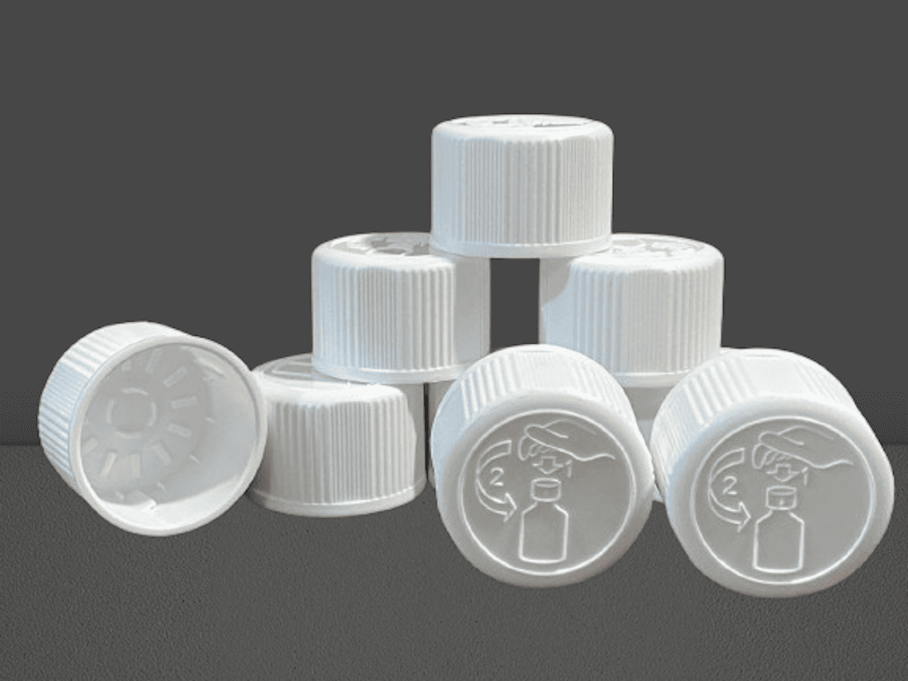 Edible Oil CTC cap mold - 24 cavity